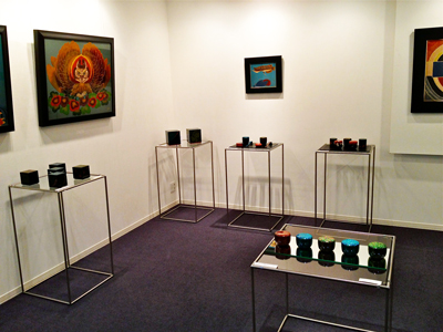 個展会場風景