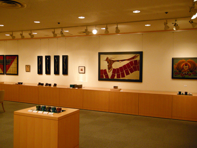 個展会場風景