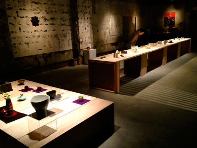 「現代茶湯アワード 弐〇壱参」一次通過作品展示会　会場風景
